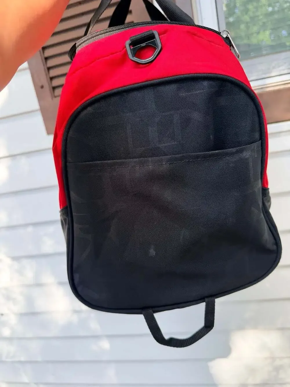 Nike Brasilia Medium Duffel Bag Red/Black
